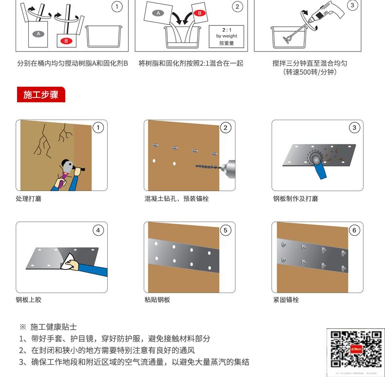 包钢信阳粘钢加固施工过程